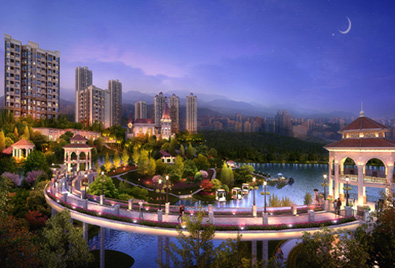 西安藍(lán)田天鵝湖